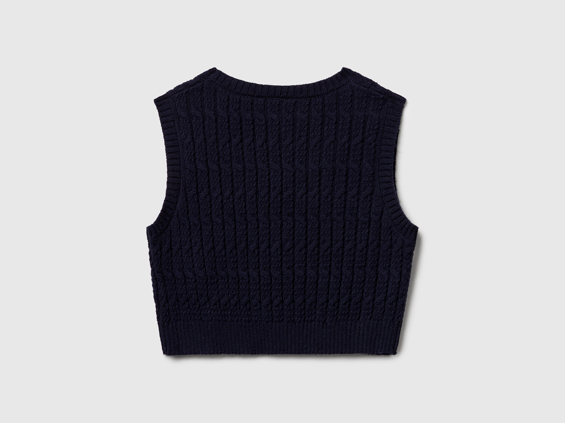 SLEEVELESS SWEATER Junior Girl image number 2